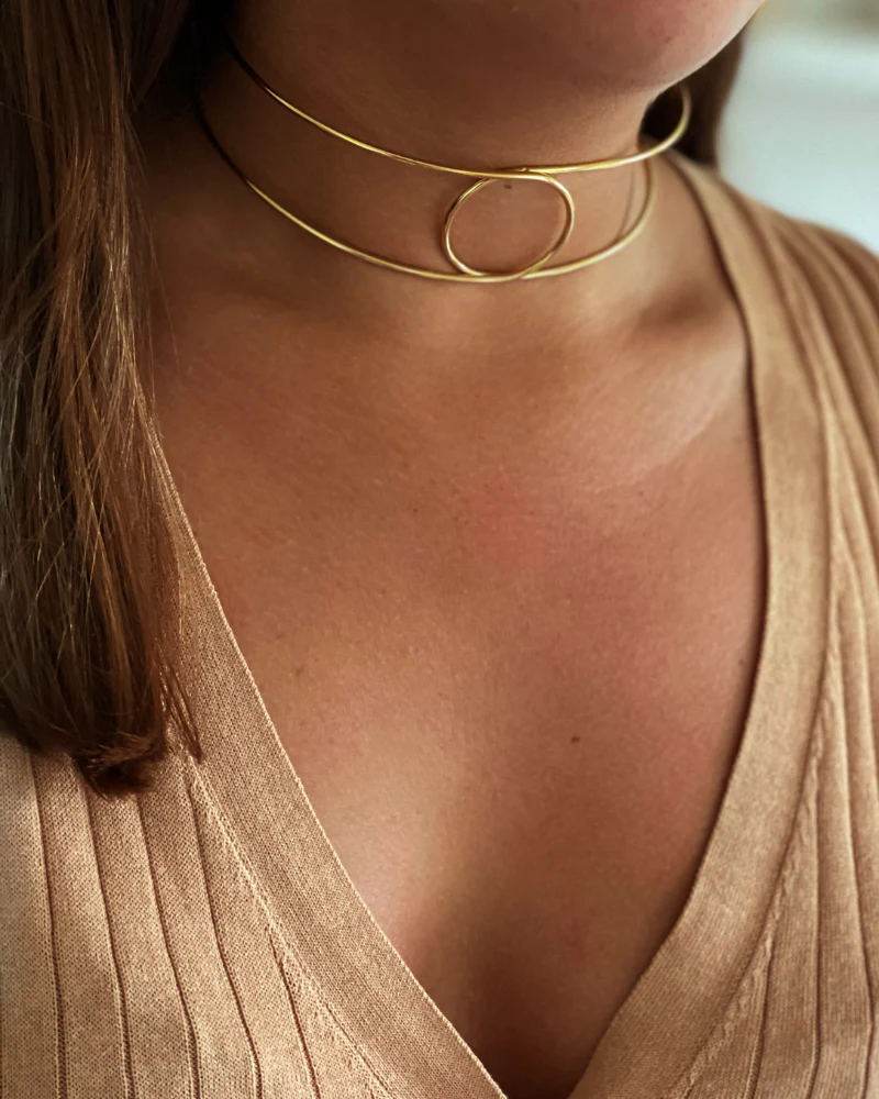 Chocker Nudo Acero - Image 2