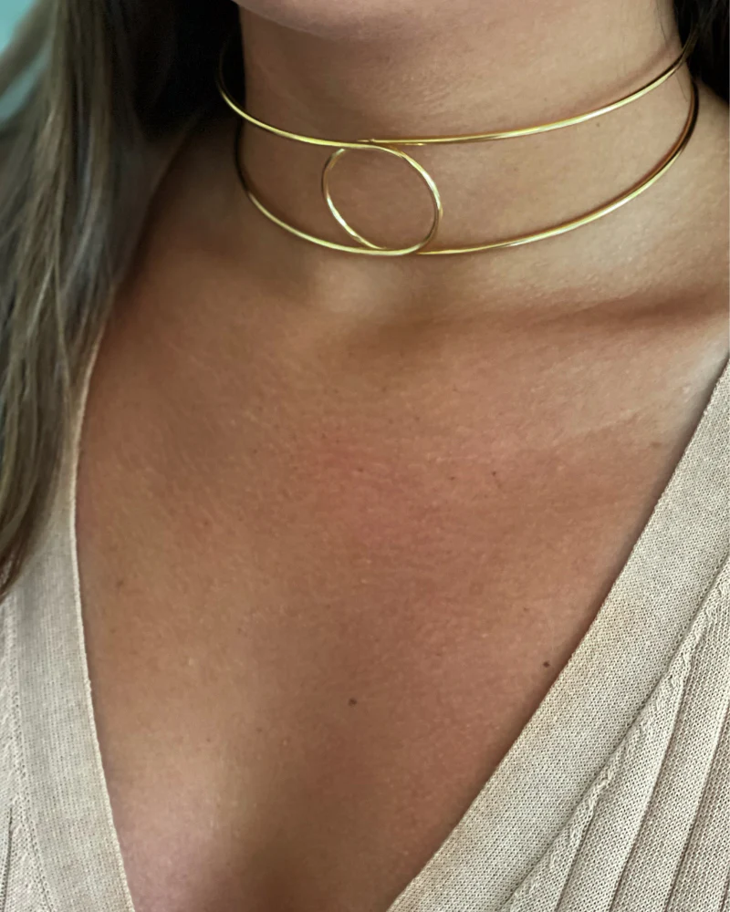 Chocker Nudo Acero Silver - Image 3