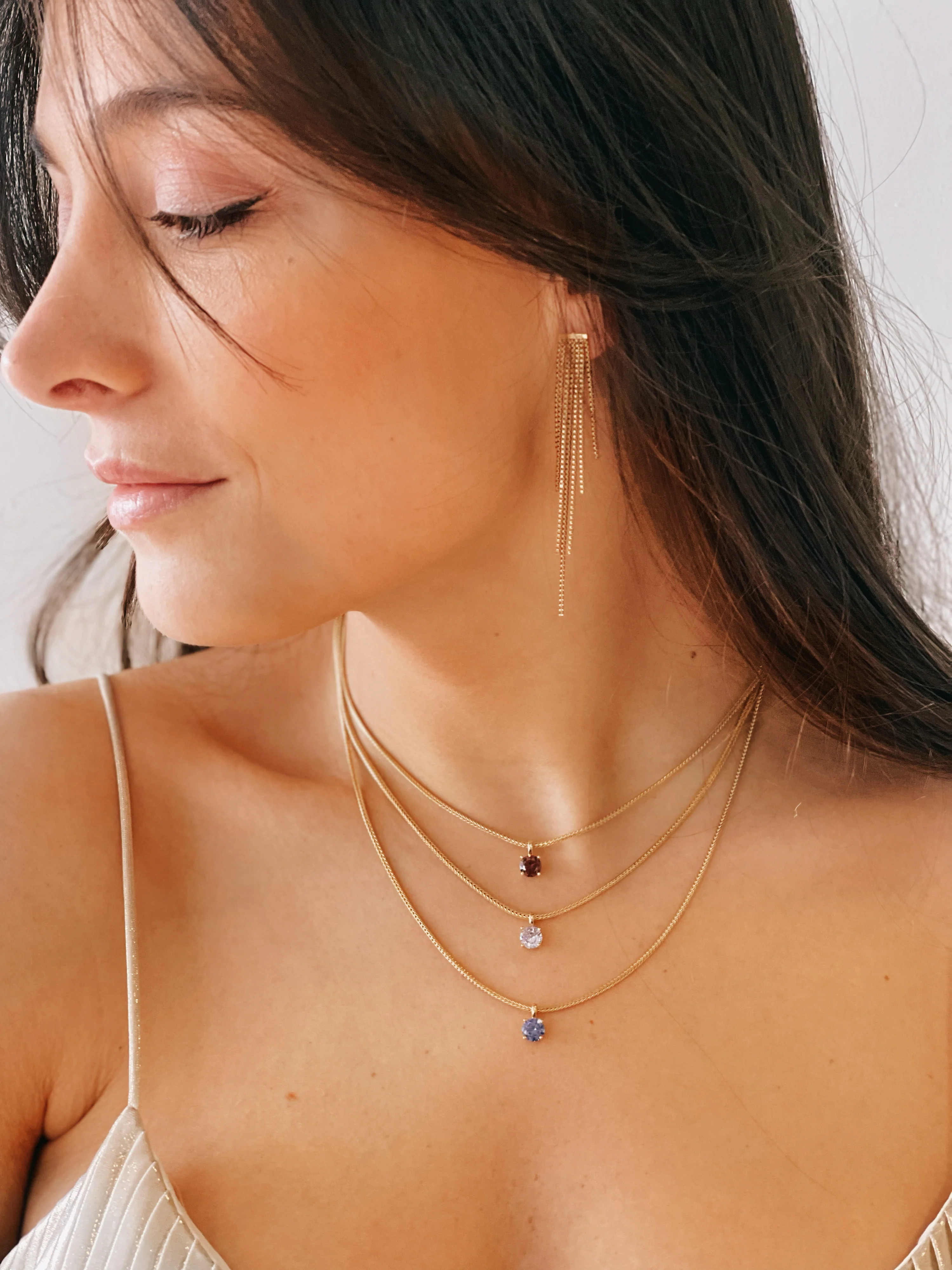 Collar Amuleto Azul Zafiro - Image 3