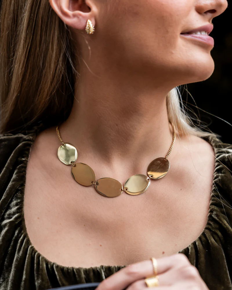 Collar Big Rounds Gold - Image 4