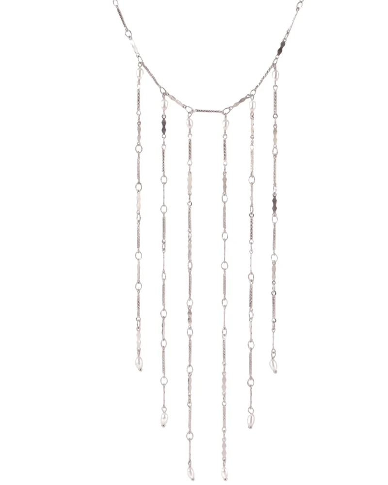 Collar Cascada classic silver
