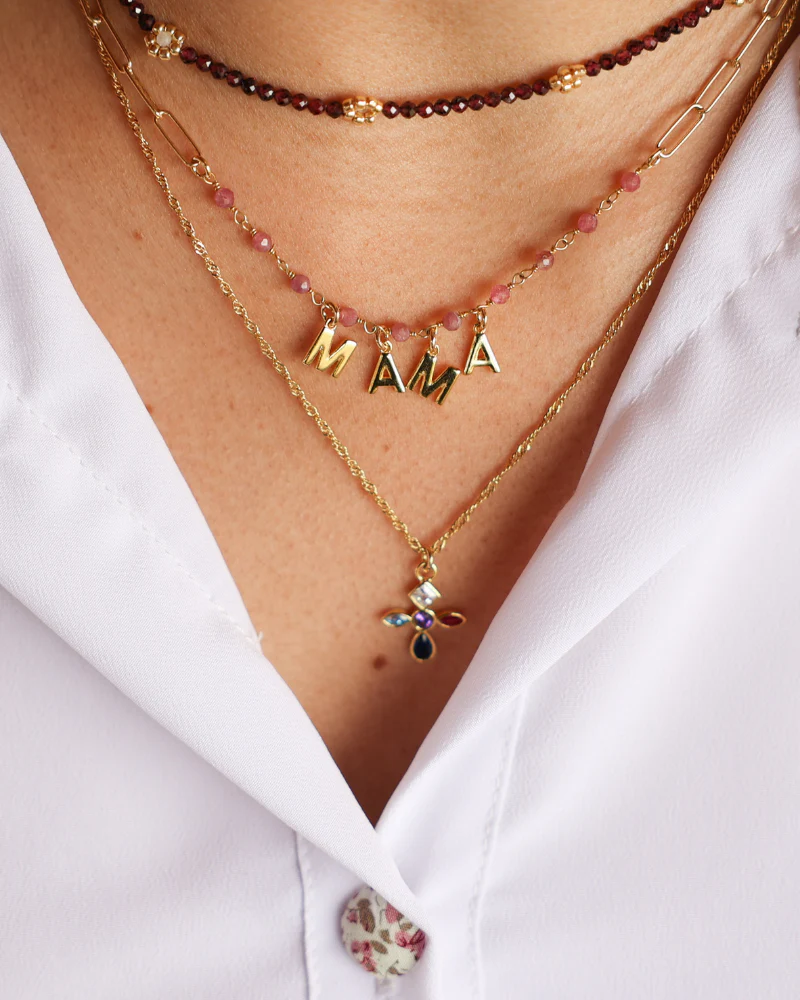 Collar Combi turmalina Rosa - Image 2