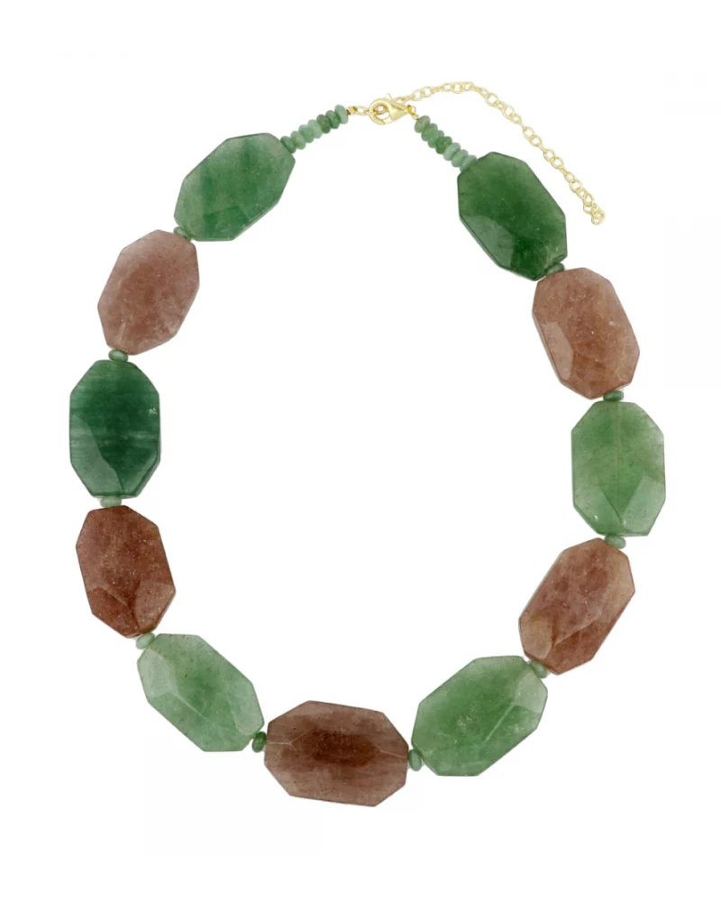 Collar Cuarzo fresa
