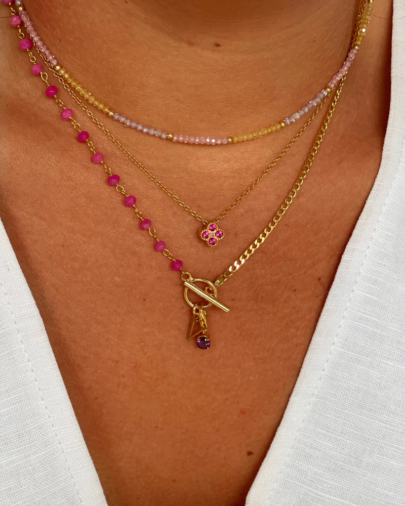 Collar Essentia combinado Fucsia - Image 2