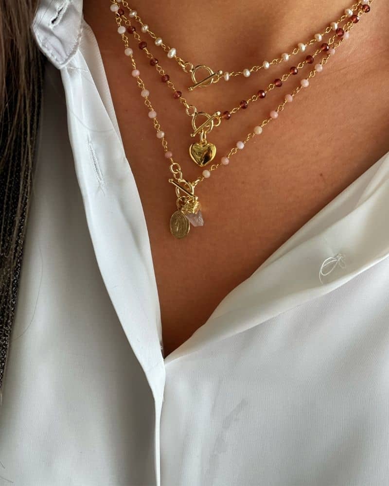 Collar Essentia Granate - Image 2