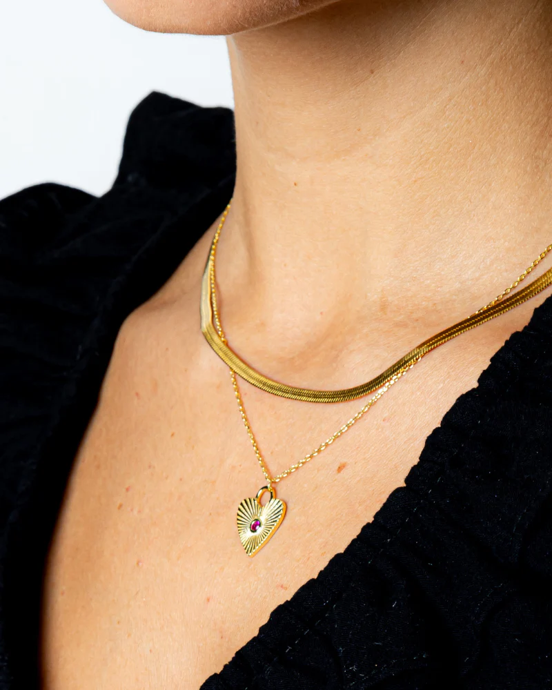 Collar Heart Pink - Image 4