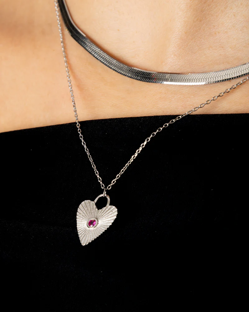 Collar Heart Pink - Image 6