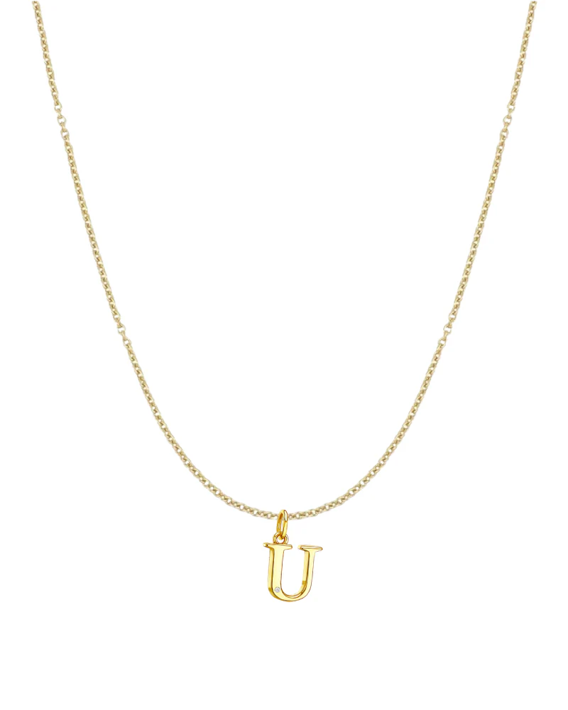 Collar inicial con circonita - Image 23