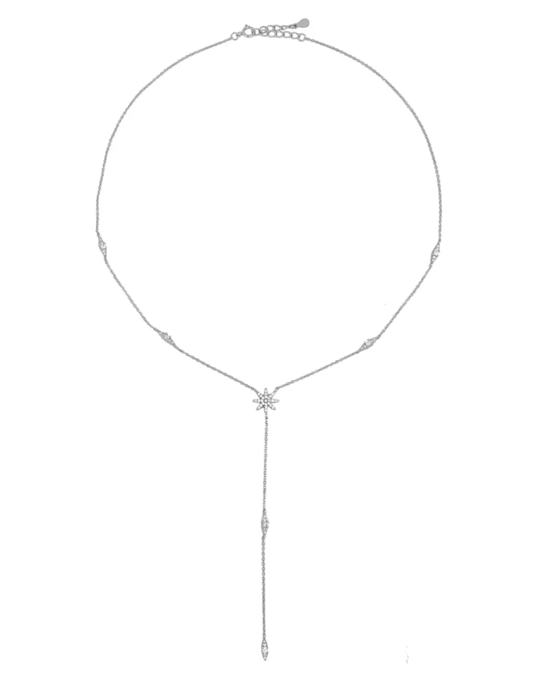 Collar Long Stars Silver - Image 4