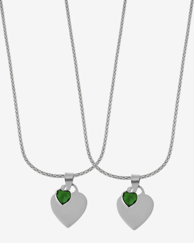 Collar Love Engraved Silver - Image 2