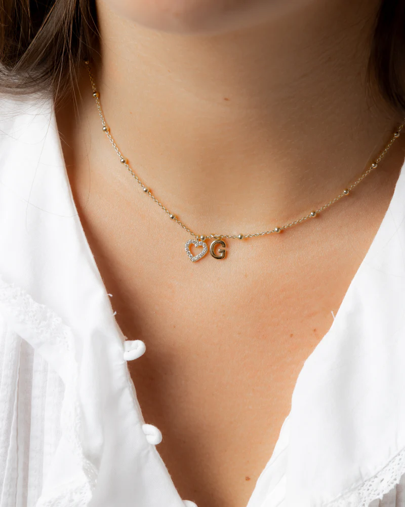 Collar Love shine initial