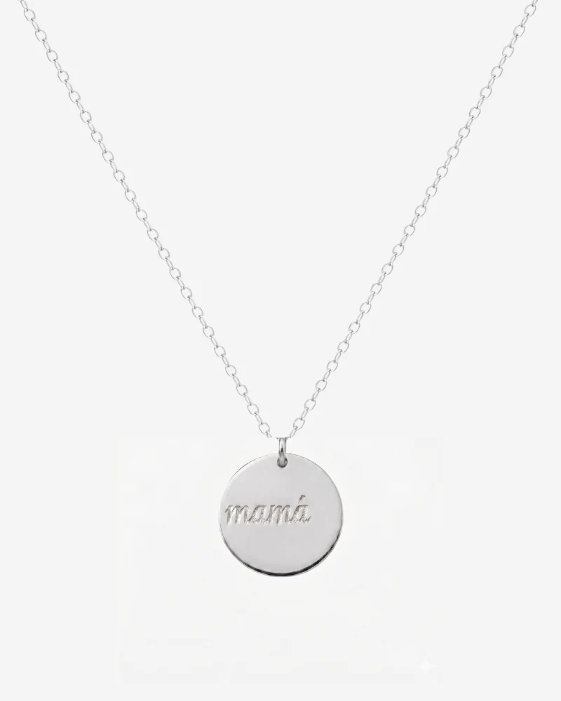 Collar mamá con nombres grabados Silver - Image 2