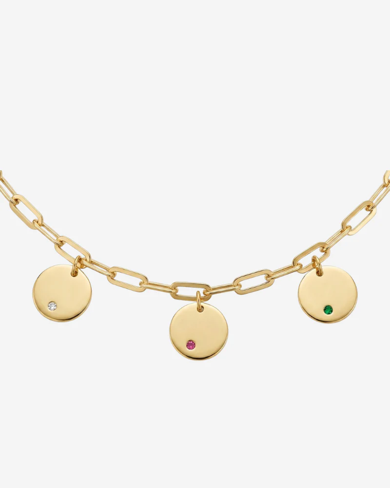 Collar Personalizado Plaquitas circonita - Image 2