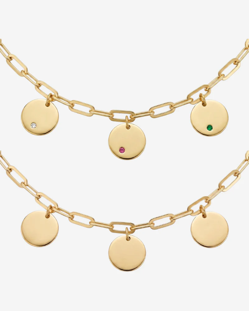 Collar Personalizado Plaquitas circonita - Image 3