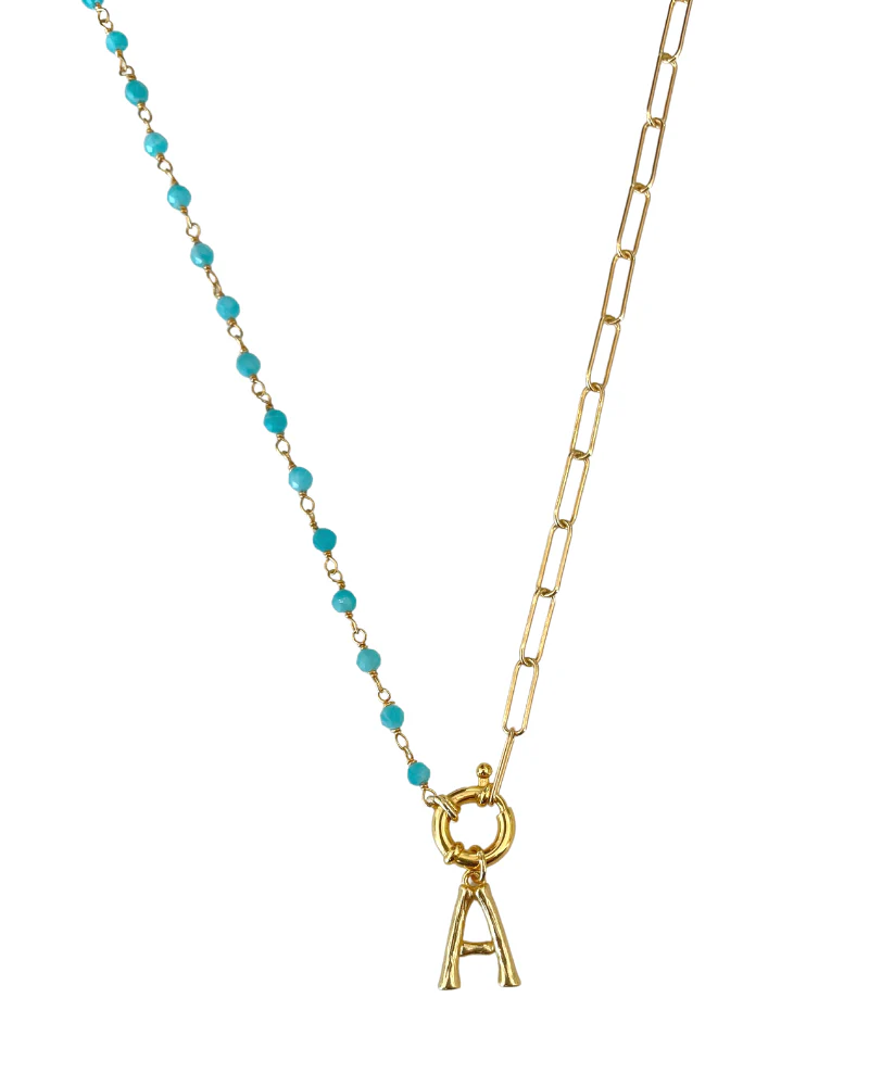 Collar Stela amazonita