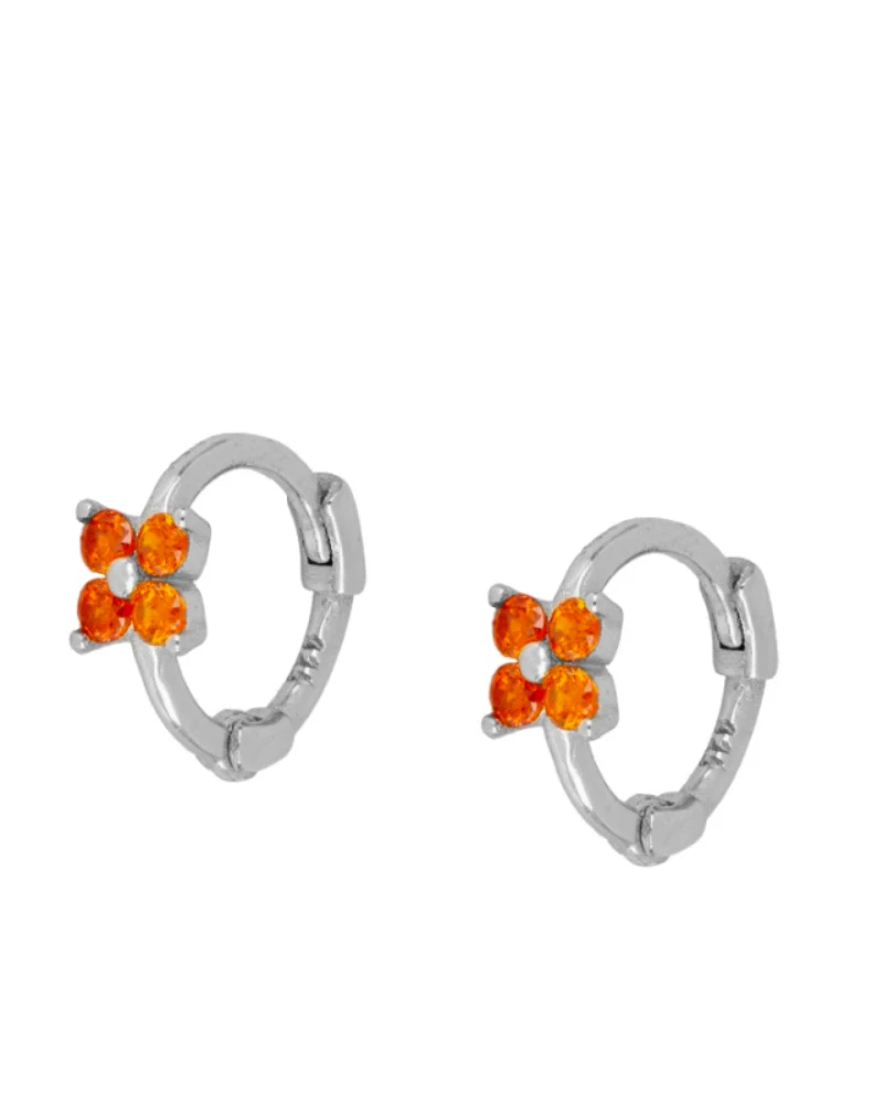 Pendientes mini Spring Colors Silver (elige tu color favorito) - Image 4