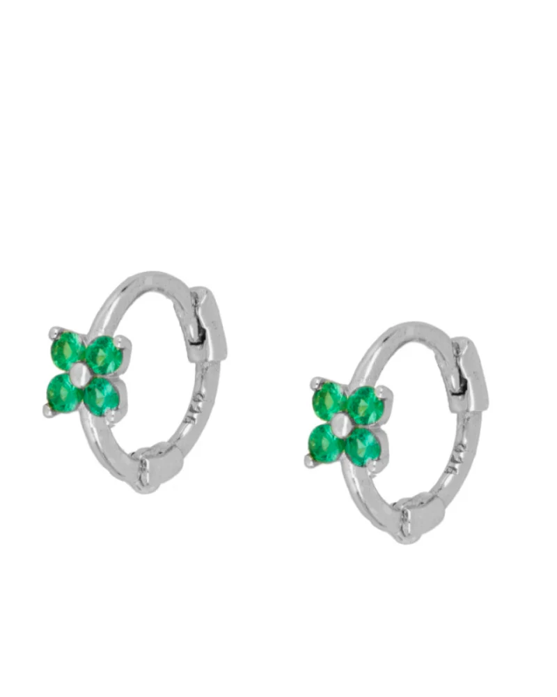 Pendientes mini Spring Colors Silver (elige tu color favorito) - Image 6