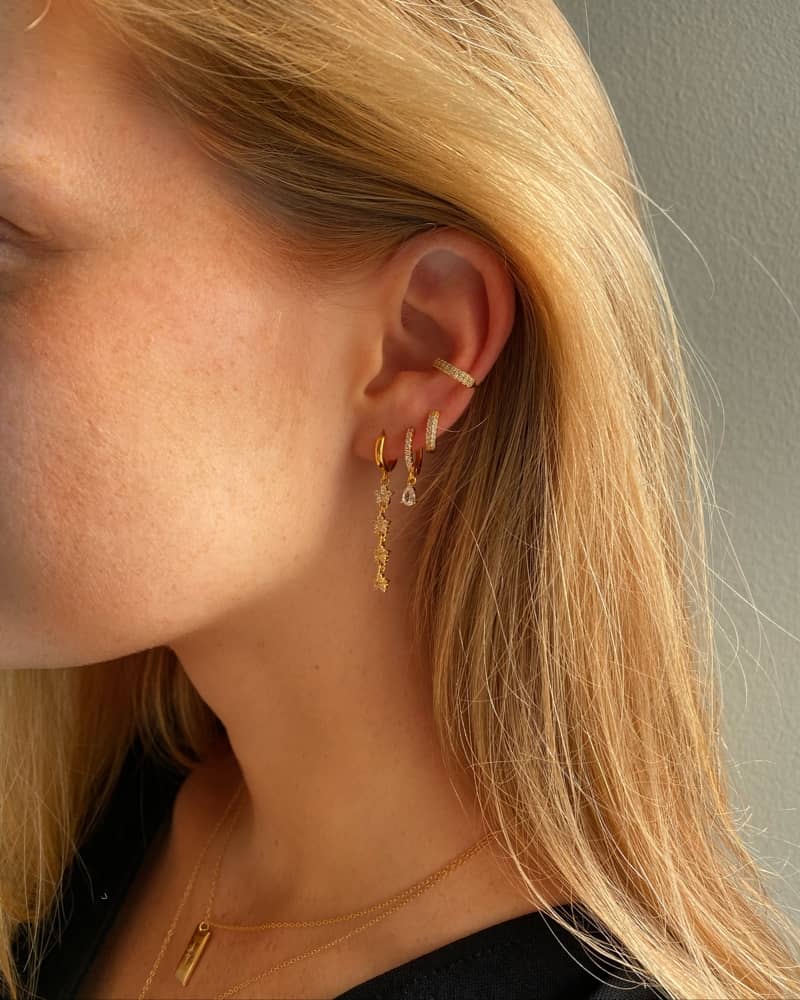 Earcuff Mia shine silver - Image 2