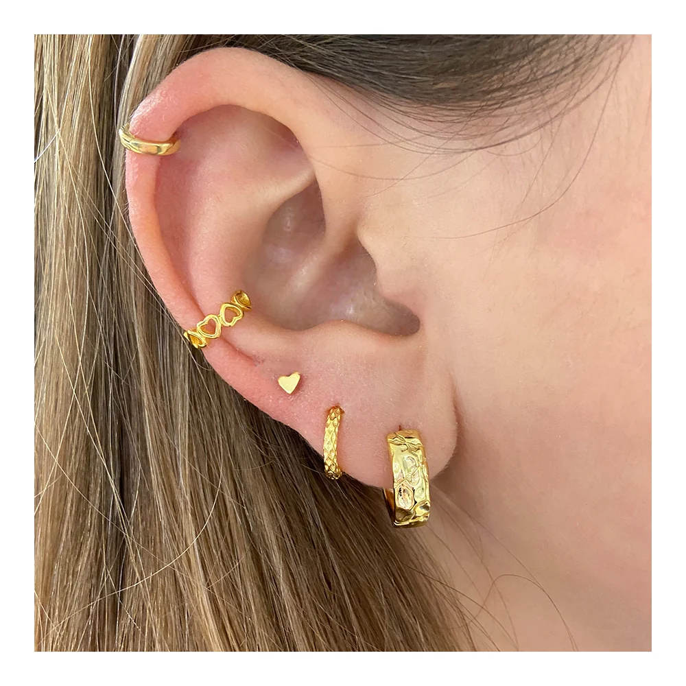 Earcuff mini hearts - Image 2