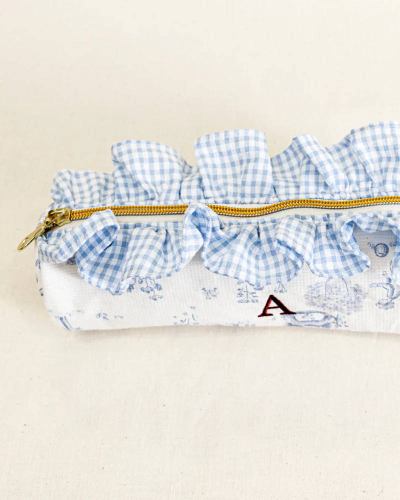 Estuche Baby Toile de Jouy azul - Image 3