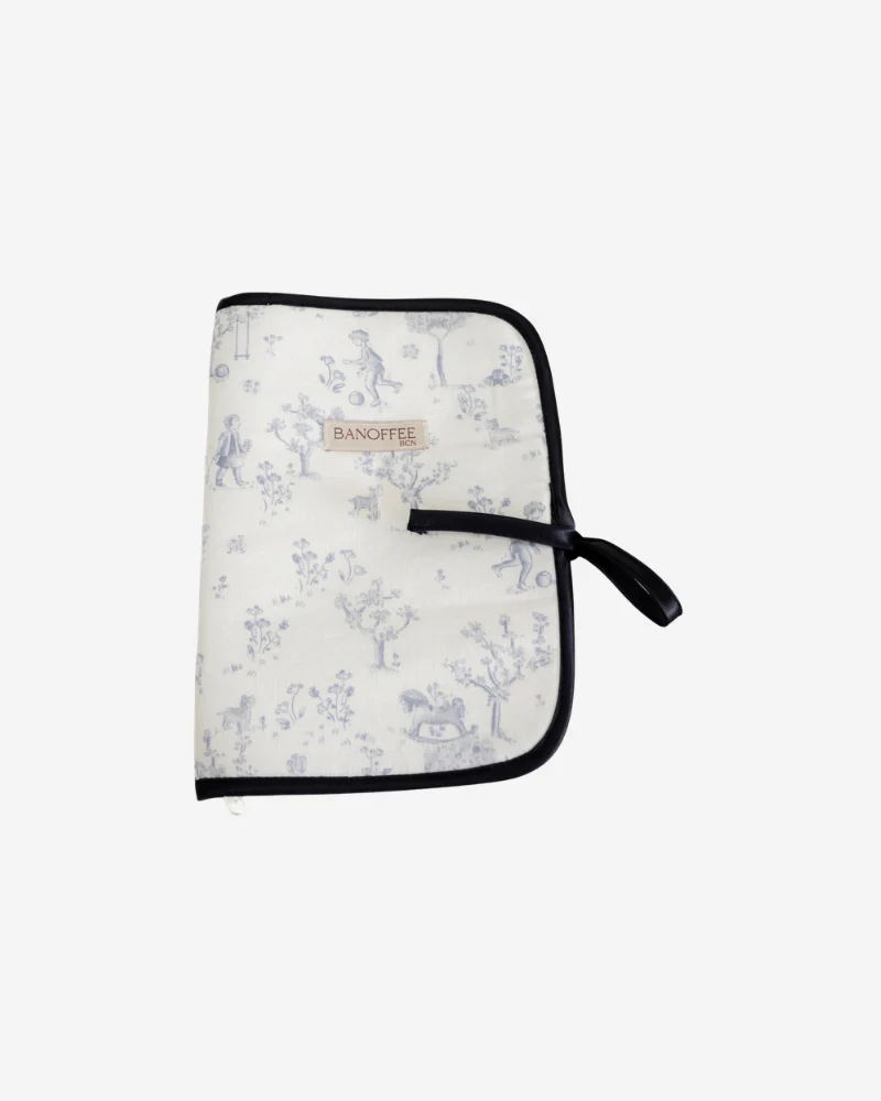 Estuche de maquillaje Baby Toile de Jouy azul - Image 2