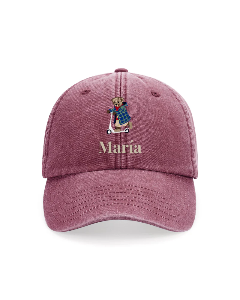 Gorra personalizada Oso Patinete - Image 6