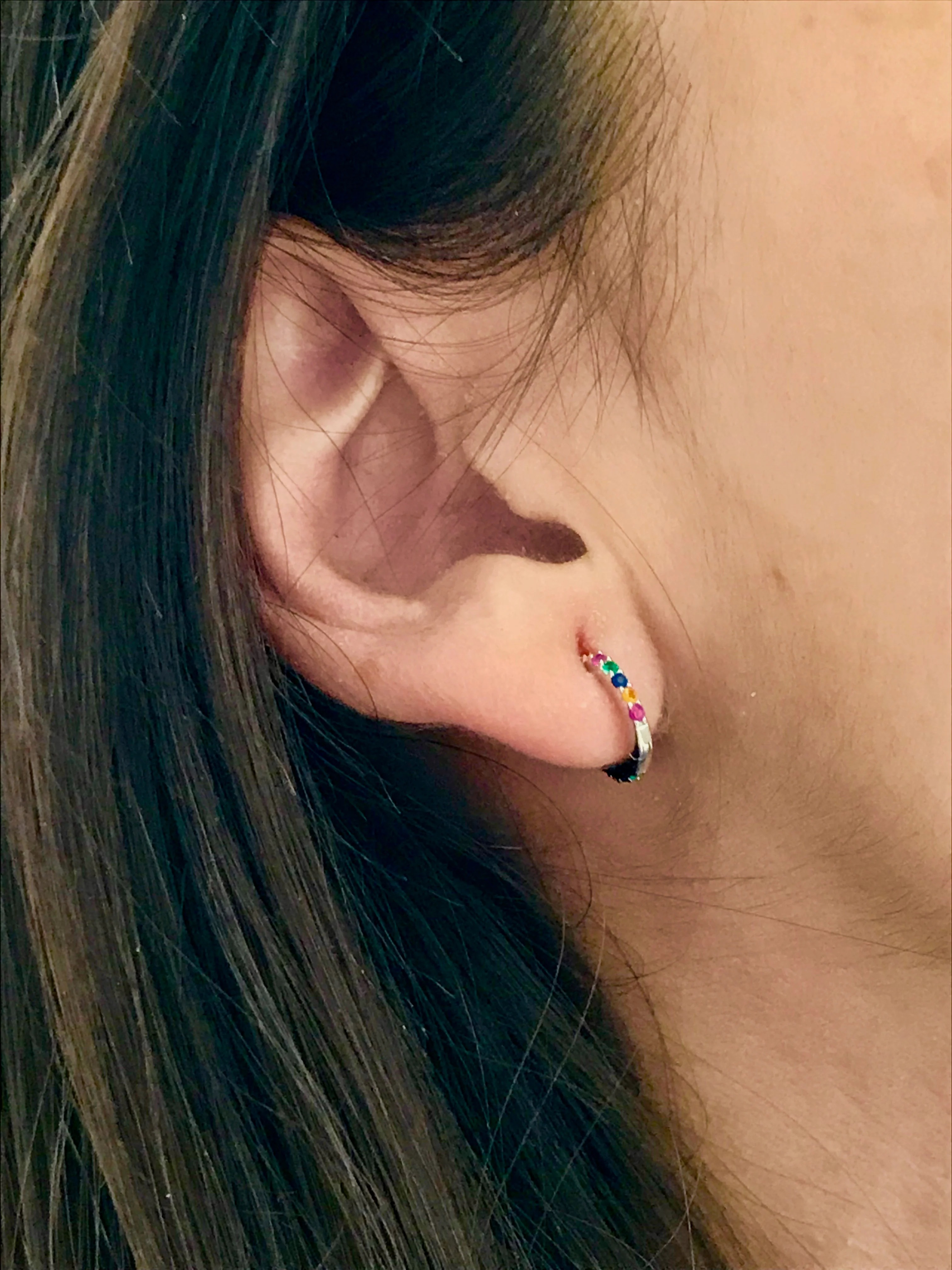 PENDIENTES IRIS SILVER - Image 2