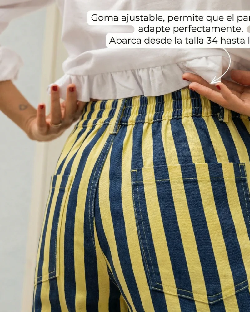 Jeans Olivia verde lima - Image 3