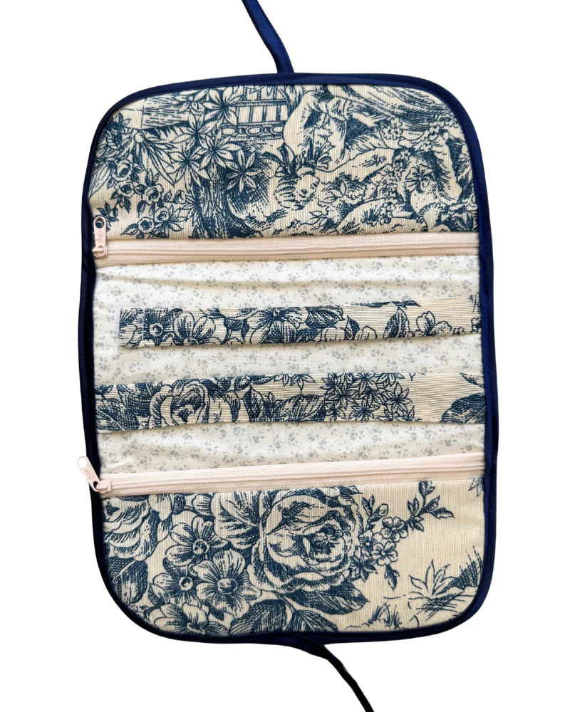 Joyero Personalizado Toile de jouy Azul - Image 2