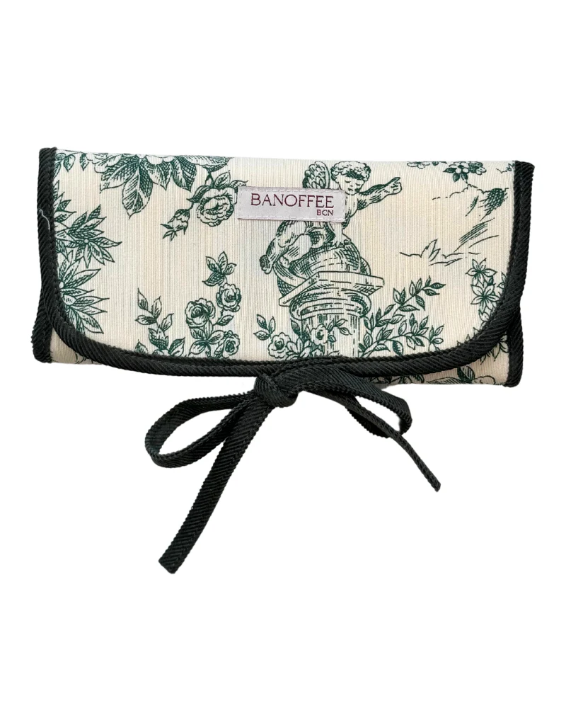 Joyero Personalizado Toile de jouy Verde