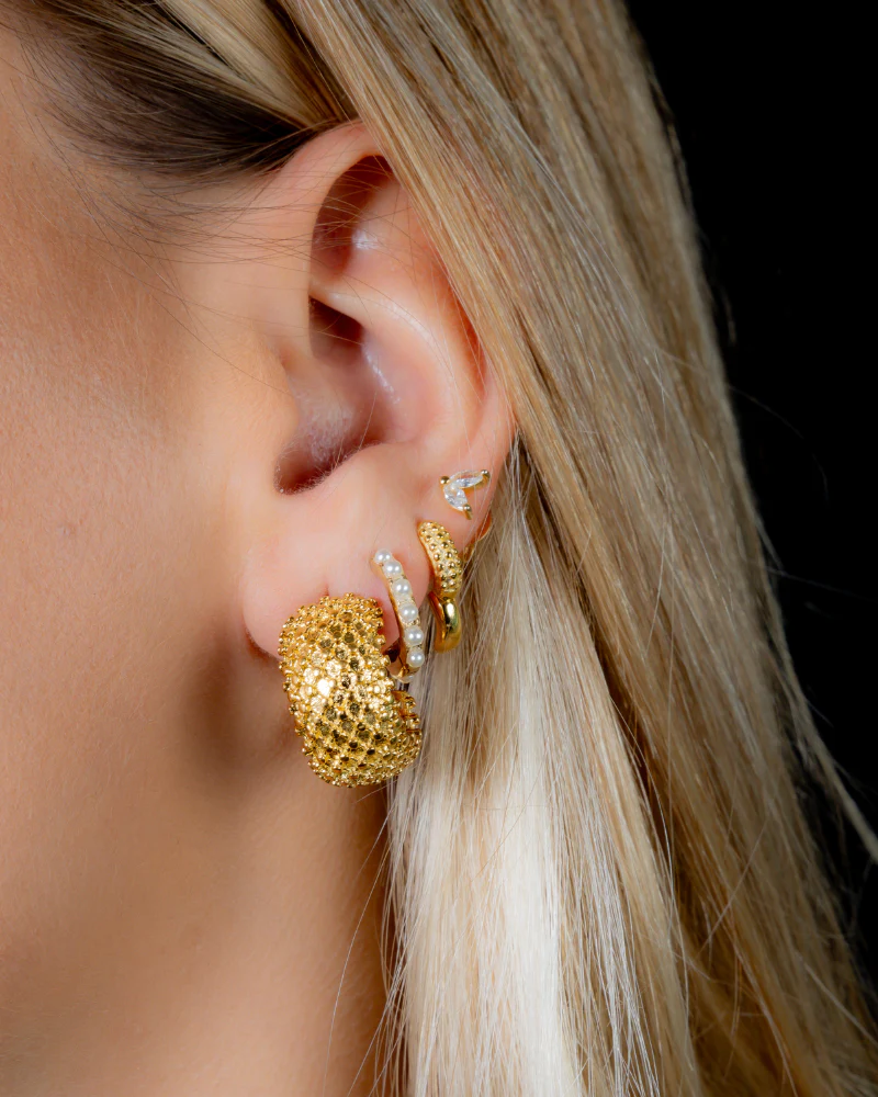 MINI ARITOS PERLAS GOLD - Image 3