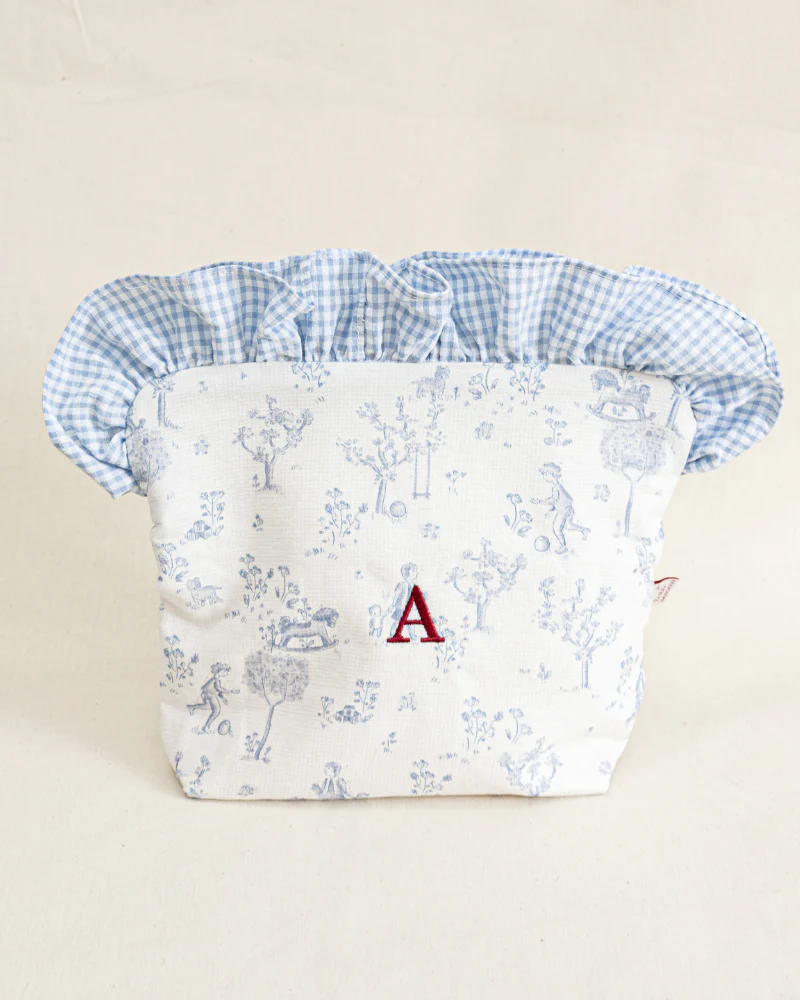 Neceser Baby Toile de Jouy azul