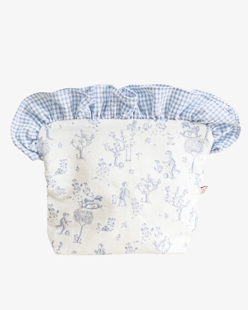 Neceser Baby Toile de Jouy azul - Image 2