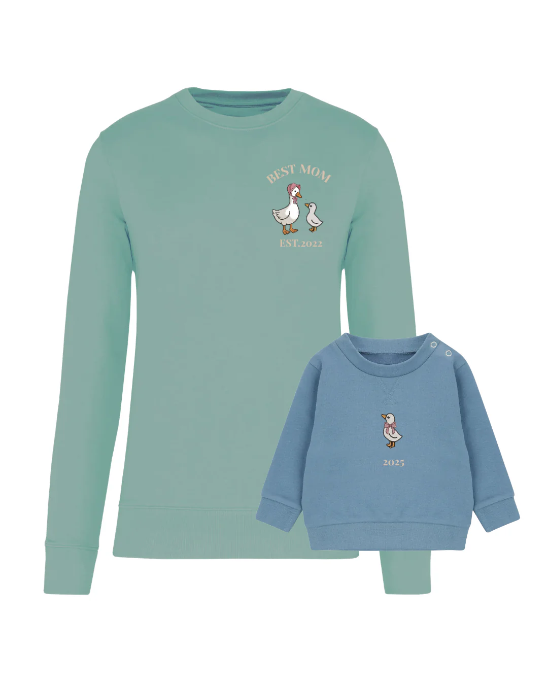 Pack bebé y Mamá sudaderas personalizadas ganso (hasta 36 meses) - Image 23