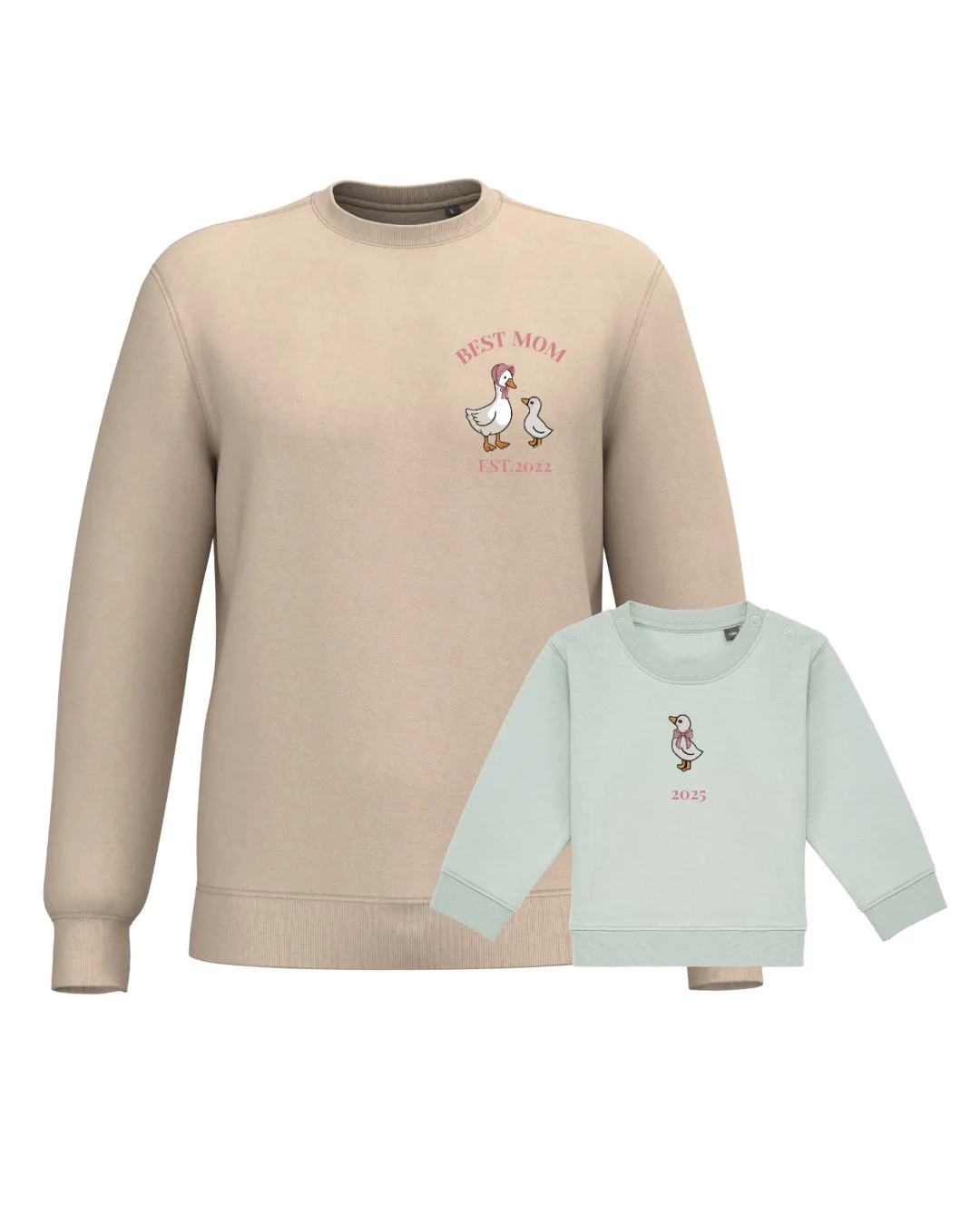 Pack bebé y Mamá sudaderas personalizadas ganso (hasta 36 meses) - Image 25