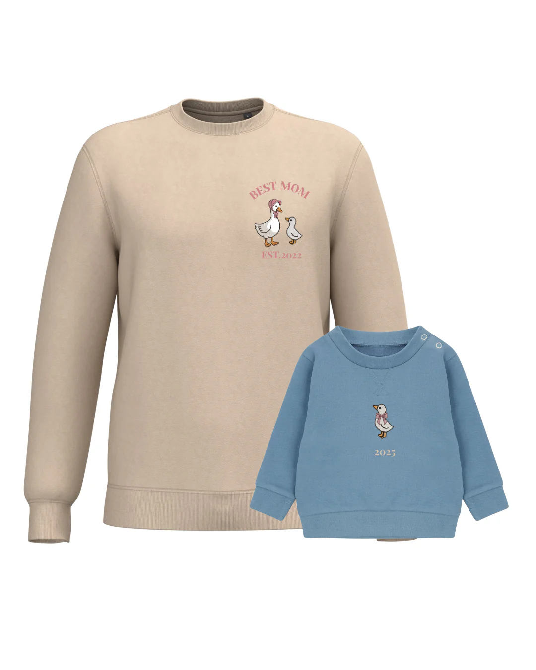 Pack bebé y Mamá sudaderas personalizadas ganso (hasta 36 meses) - Image 29
