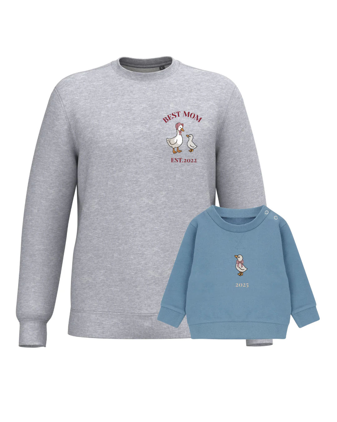 Pack bebé y Mamá sudaderas personalizadas ganso (hasta 36 meses) - Image 35