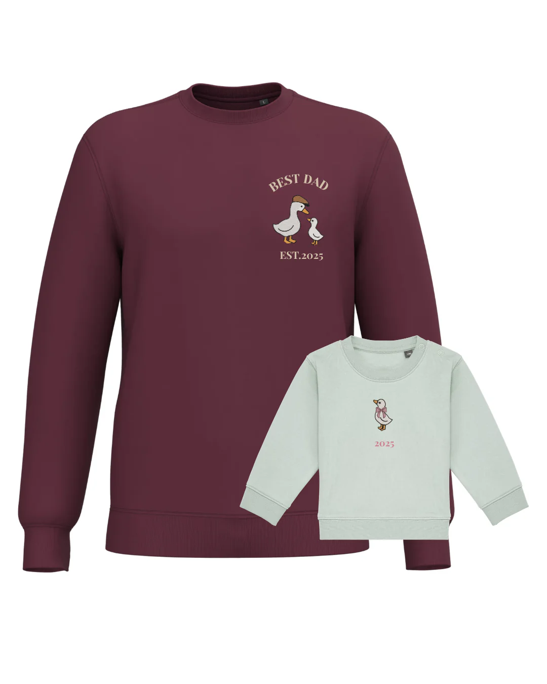 Pack bebé y Mamá sudaderas personalizadas ganso (hasta 36 meses) - Image 37