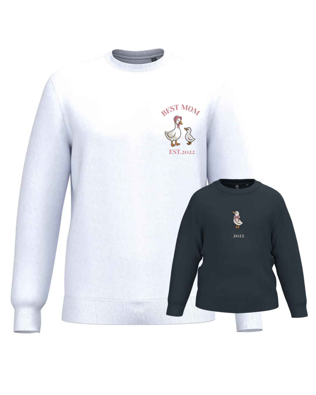 Pack bebé y Mamá sudaderas personalizadas ganso (hasta 36 meses) - Image 44
