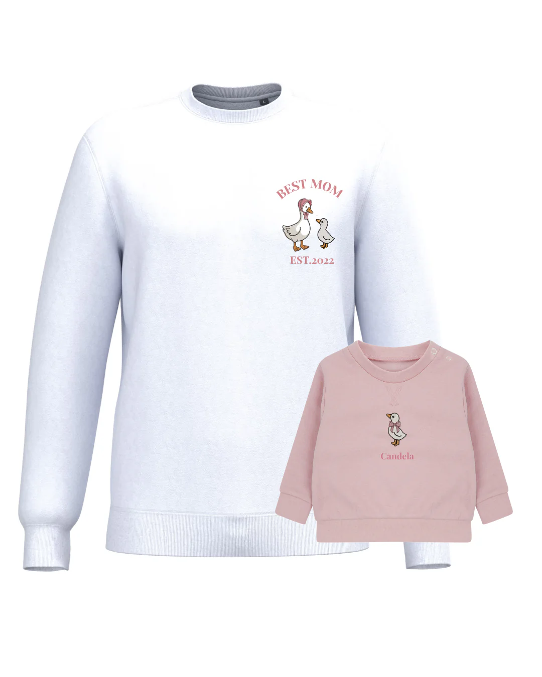 Pack bebé y Mamá sudaderas personalizadas ganso (hasta 36 meses) - Image 48