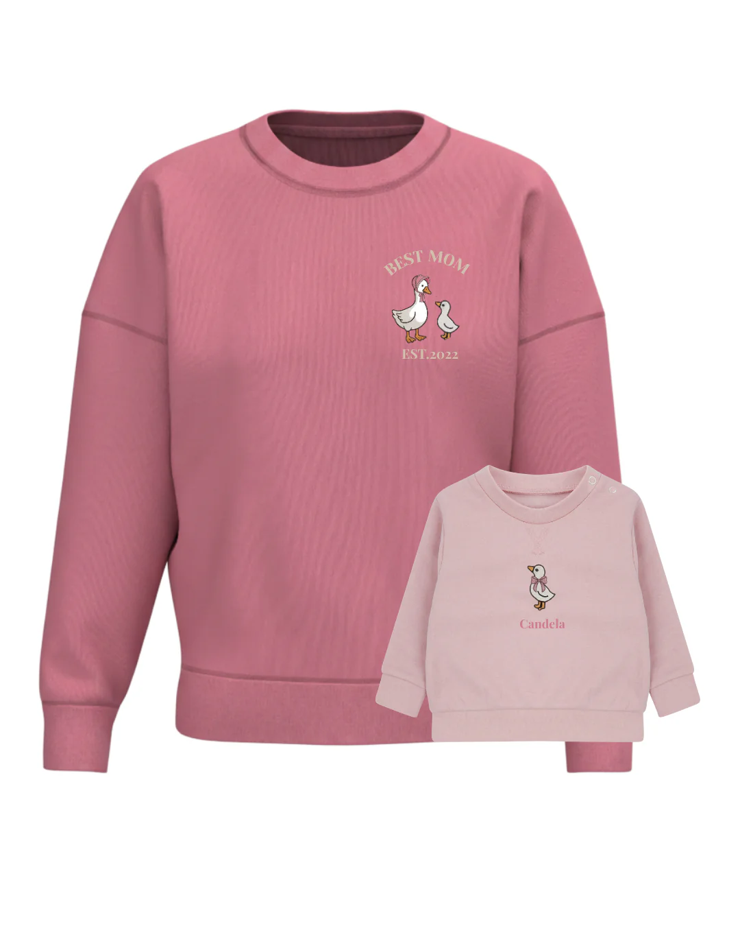 Pack bebé y Mamá sudaderas personalizadas ganso (hasta 36 meses) - Image 58