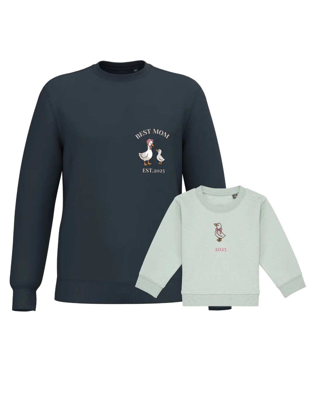 Pack bebé y Mamá sudaderas personalizadas ganso (hasta 36 meses) - Image 7