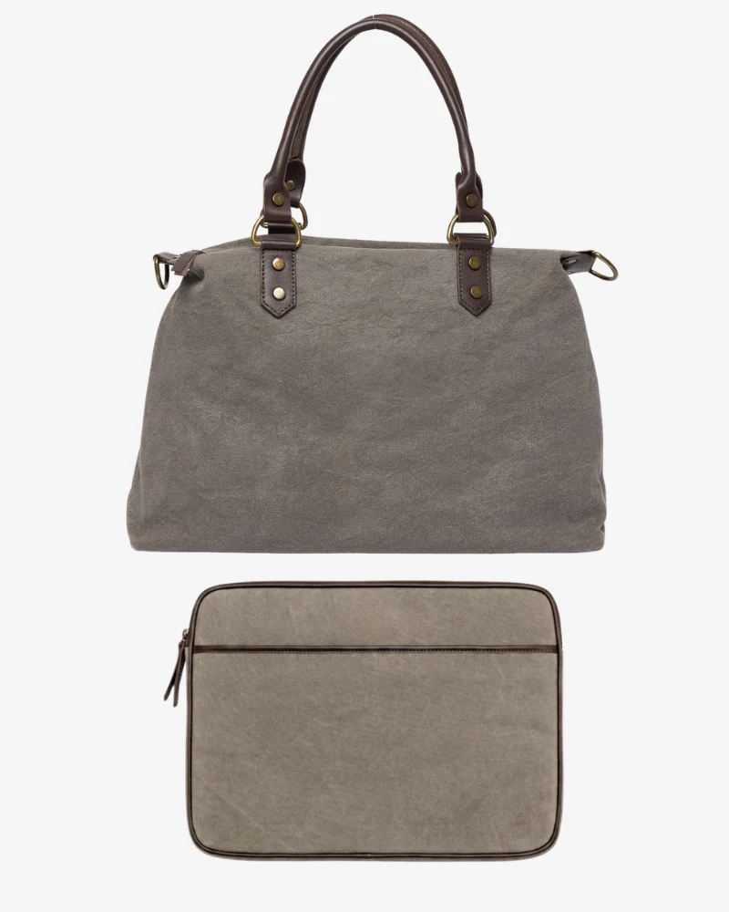 Pack Bolso Federica + Funda Federica Gris - Image 2