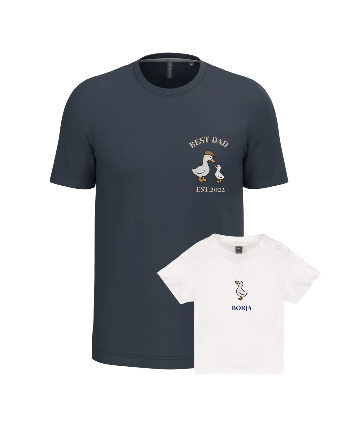 Pack camisetas personalizadas niño y adulto gansos - Image 4