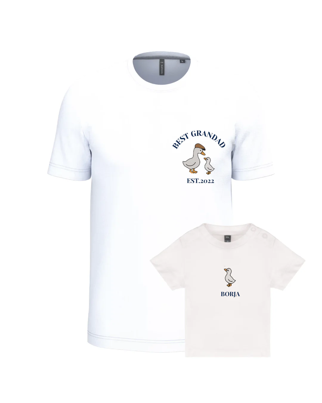 Pack camisetas personalizadas niño y adulto gansos - Image 5