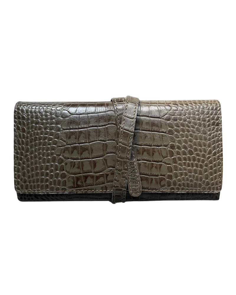 Pack de joyero Croco Taupe + funda de gafas Croco Taupe - Image 3