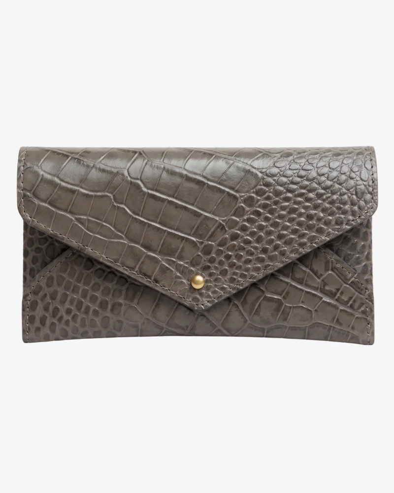 Pack de joyero Croco Taupe + funda de gafas Croco Taupe - Image 5