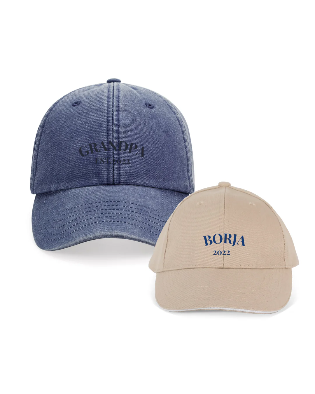 Pack gorras personalizadas una o dos frases adulto y niño - Image 10