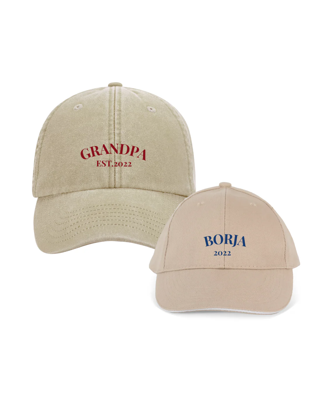 Pack gorras personalizadas una o dos frases adulto y niño - Image 11