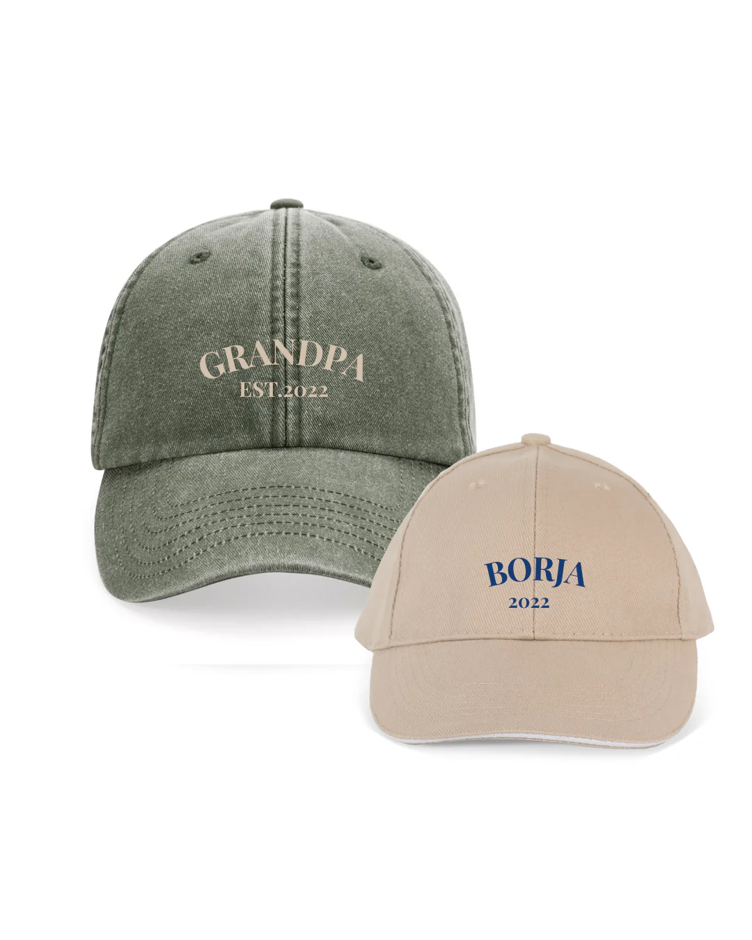 Pack gorras personalizadas una o dos frases adulto y niño - Image 7